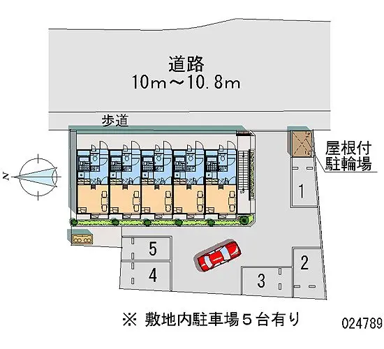 ★手数料０円★高崎市上佐野町　月極駐車場（LP）